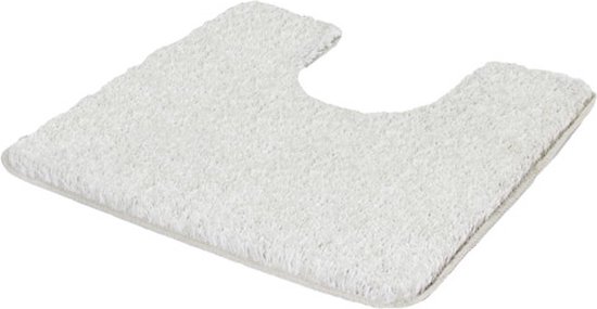 Toiletmat dark grey 60 x 60 cm caorle