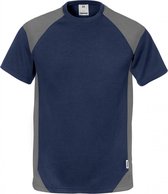 Fristads T-Shirt 7046 Thv - Marineblauw/Grijs - 3XL
