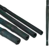 Bâtonnets de bambou Relaxdays 150 cm - lot de 25 bâtonnets végétaux - support tomate - bâtonnets de tonkin