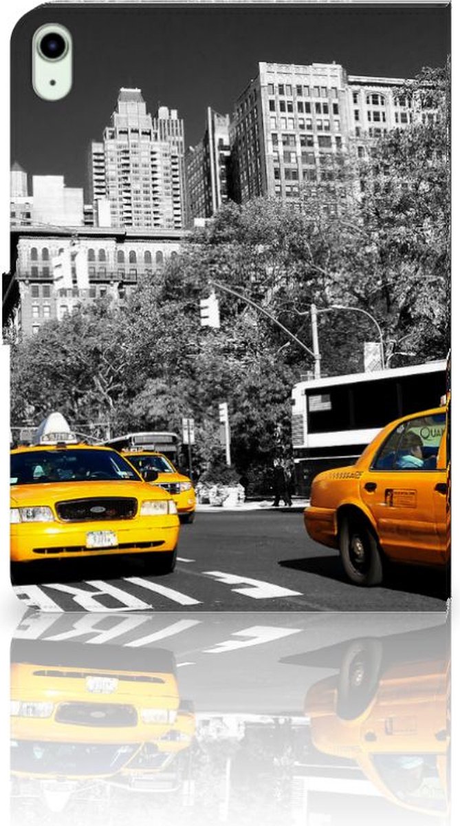 iPad Air (2020/2022) 10.9 inch Tablet Flip Case New York Taxi
