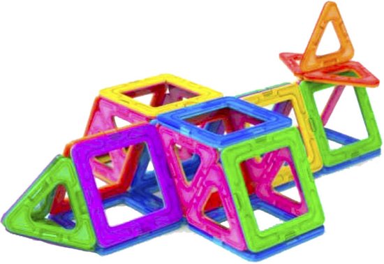 Thumbnail van een extra afbeelding van het spel Creative Play - Magna Tiles Intelligent Magnetic Building Set