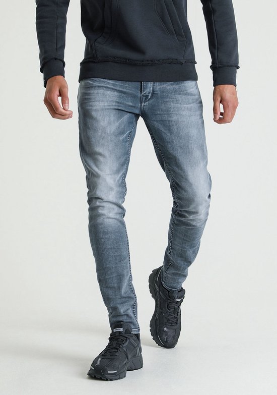 CHASIN' Jeans Slim Fit EGO BOGER Grijs/Blauw (1111.400.058 - E00) | bol.com