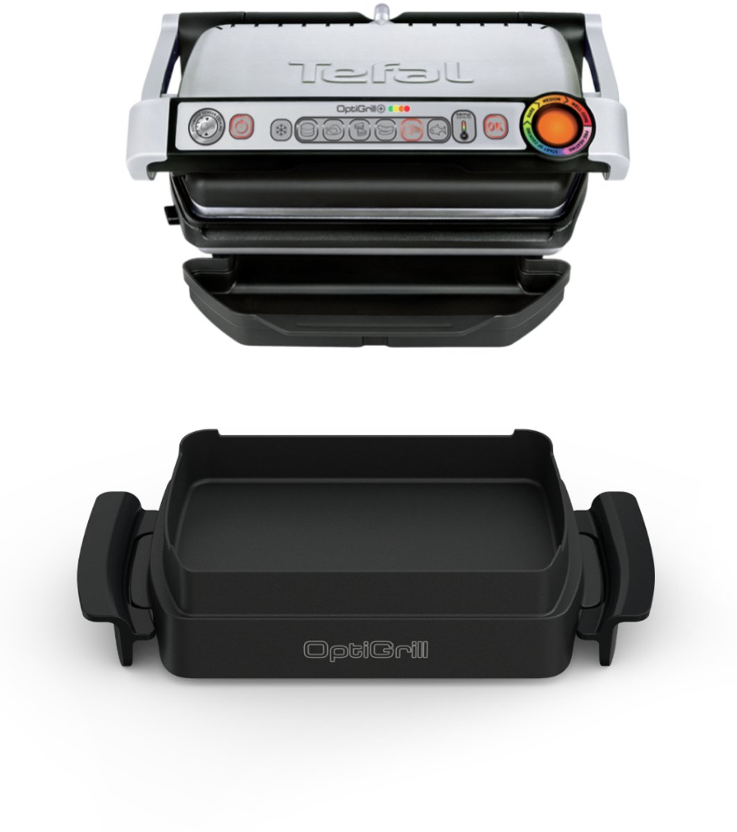 Tefal OptiGrill + GC714D10 contactgrill