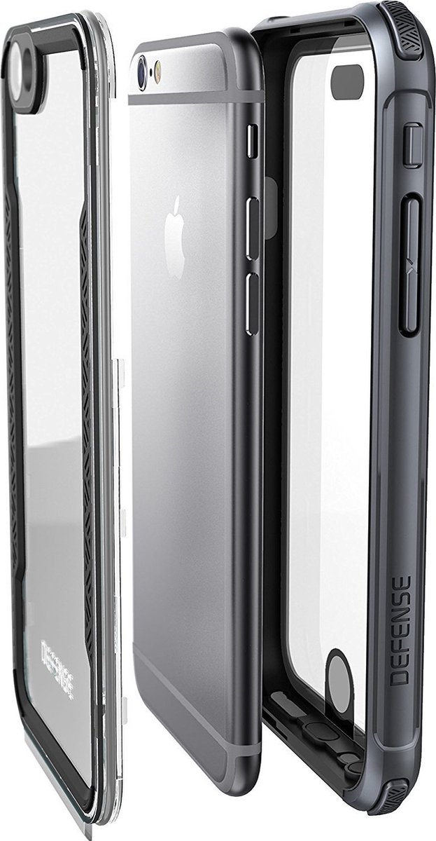 X-Doria Defense H2O waterproof tasje - zwart - iPhone 6/6S