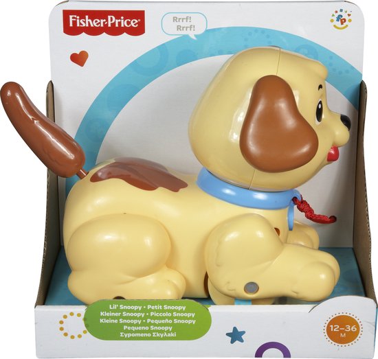 Fisher-Price Kleine Snoopy - Trekdiertje | bol.com