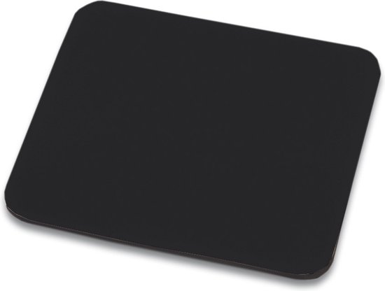 Tapis de souris carré mince noir