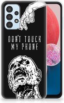 Back Case TPU Siliconen Hoesje Geschikt voor Samsung Galaxy A13 4G Smartphone hoesje Super als Cadeautjes voor Hem Zombie