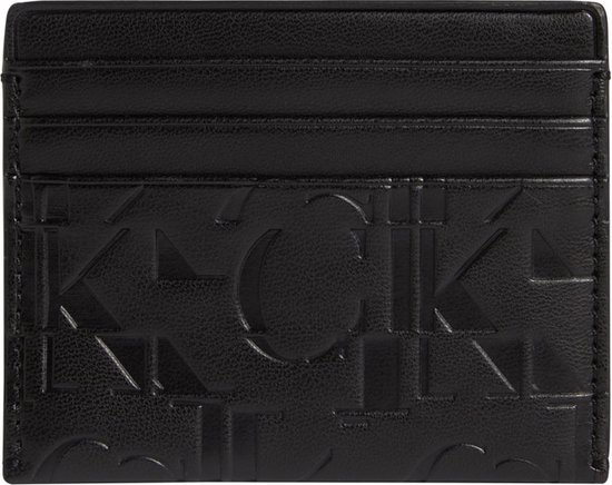 Calvin Klein - Sleek cardholder 6cc - dames - black