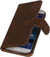 Bark Bookstyle Wallet Case Hoesje Geschikt voor de Samsung Galaxy S3 i9300 Navy
