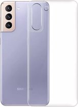 Transparant Hoesje geschikt Voor Samsung Galaxy S21 FE (Fan Edition) - Back Cover Telefoonhoesje