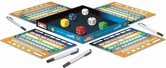 White Goblin Games - Qwixx Deluxe - Dobbelspel - 2 tot 4 spelers - Spannend tot de laatste worp - Afwisbare speelborden - Vanaf 8 jaar