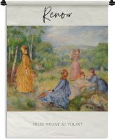 Wandkleed - Wanddoek - Kunst - Renoir - Oude meesters - 60x80 cm - Wandtapijt