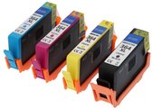 PrintAbout - Inktcartridge / Alternatief voor de HP CN684EE (nr 364XL) / 4 Kleuren