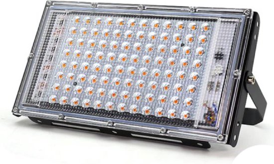 Foto: Compacte full spectrum led kweeklamp 100 watt voor groei en bloei