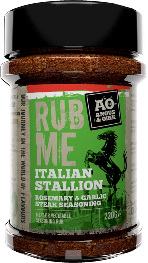 Angus & Oink – Italian Stallion – BBQ Rub – 220 gram