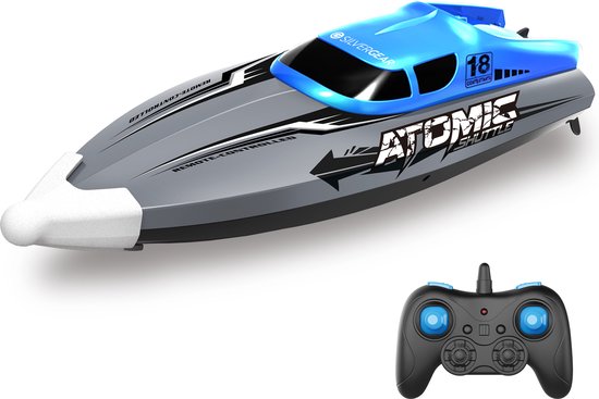 Silvergear Bestuurbare Automatische Boot Blauw Bol