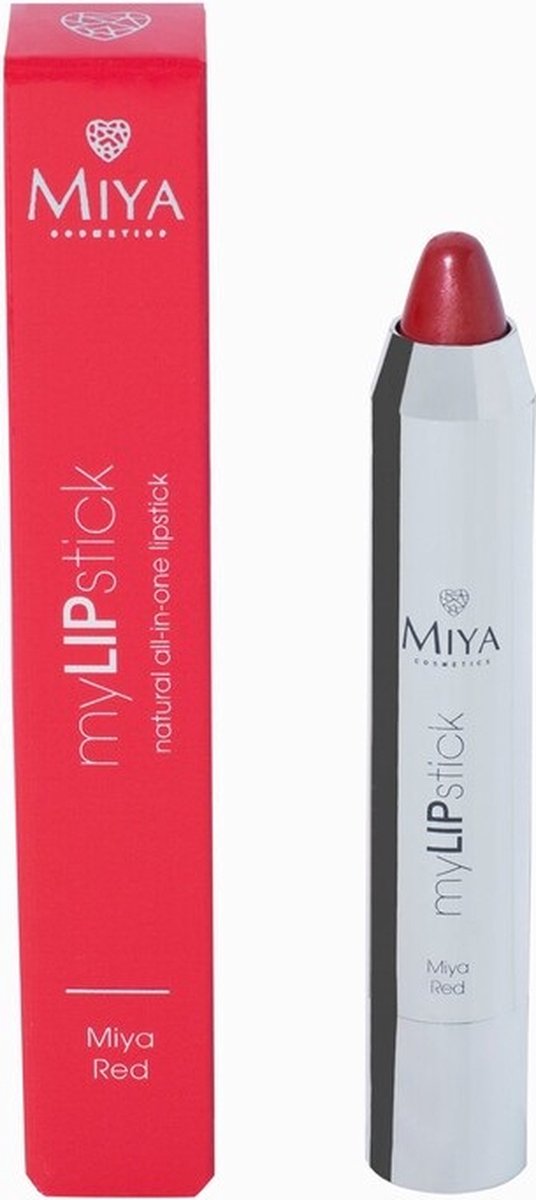 myLIPstick alles-in-één natuurlijke lippenstift Rood 2.5g