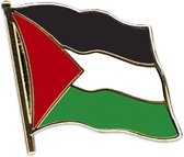 Pin Vlag Palestina 20 mm - Landen thema artikelen
