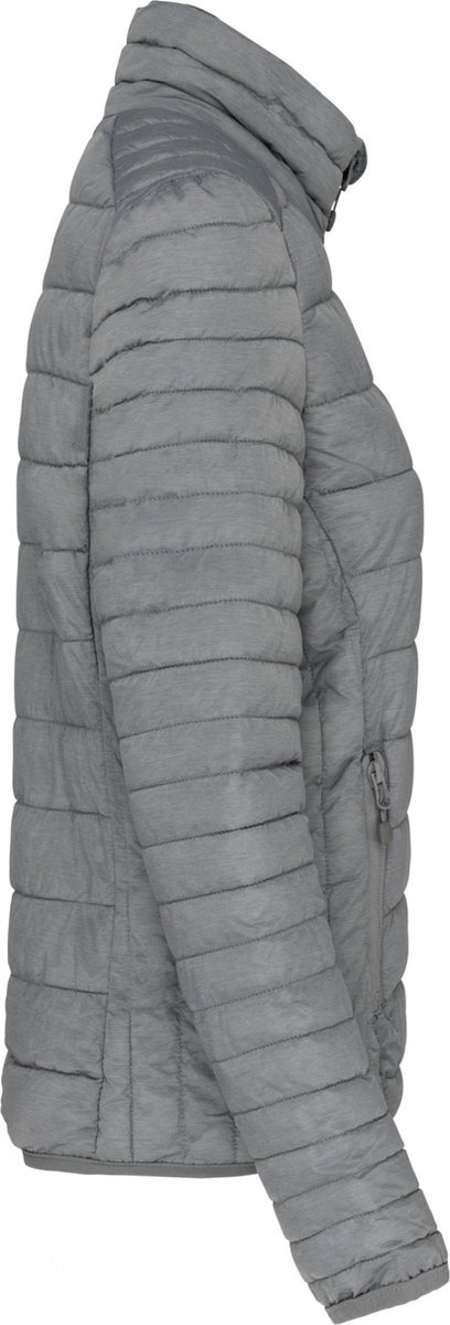 Kariban Ladies’ lightweight padded jacket K6121 Marl Zilver