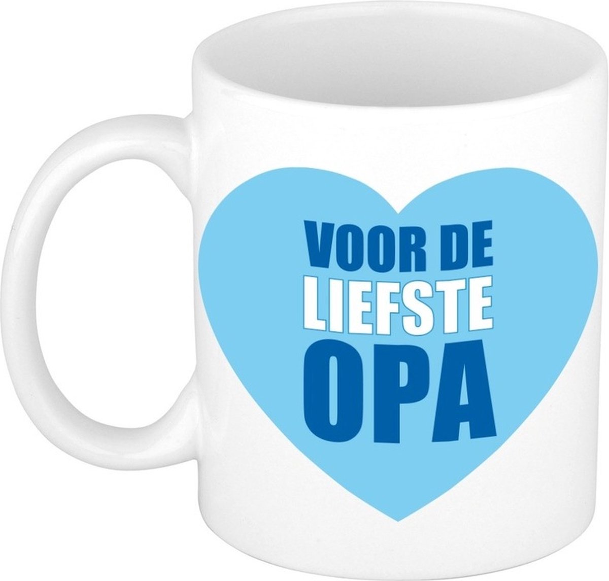 Opa verjaardag cadeau mok / beker - voor de liefste opa - 300 ml
