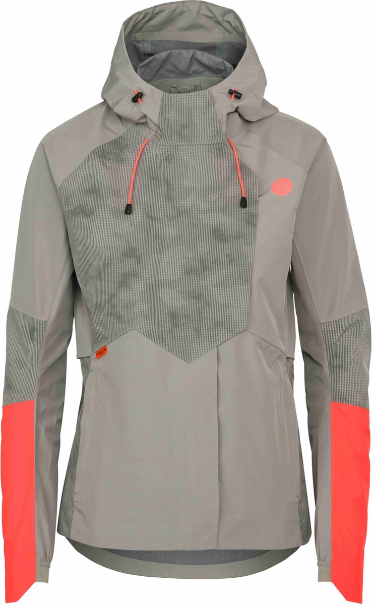 AGU Tech Regenjas Commuter Dames Hi-vis & Reflection Hi-Vis & Reflection Grijs