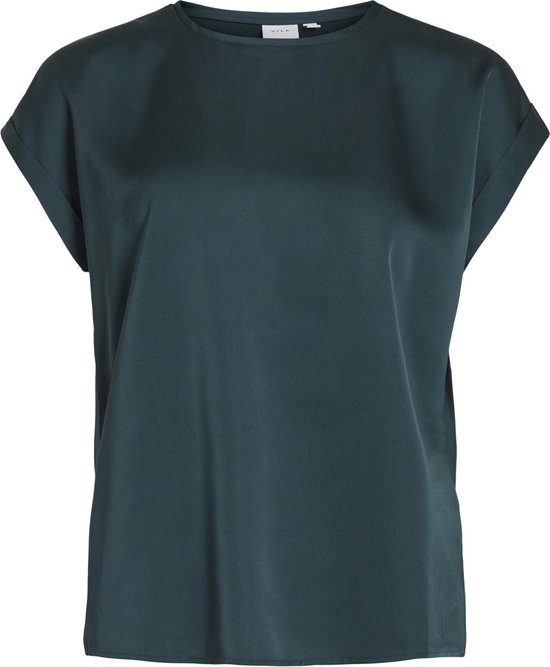 Vila Daen Viellette S/S Satin Top/Su-Noos T-Shirt