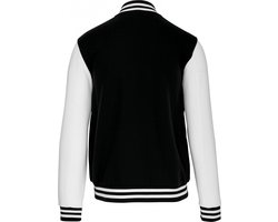 Kariban College jacket unisex K497 - Black / White - L