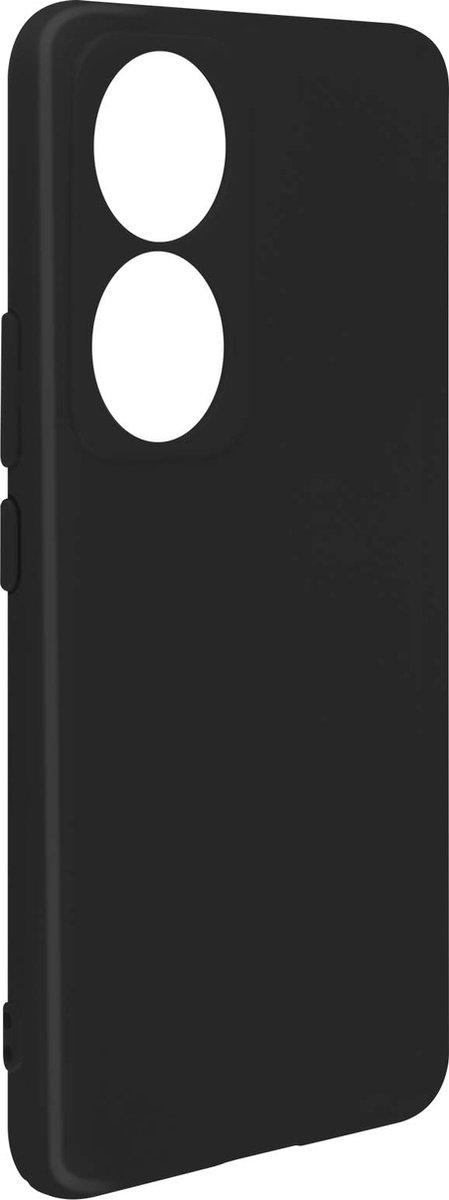Avizar Soft-Touch Hoesje Geschikt voor Honor 90 Serie Fast Cover Antislip, Zwart