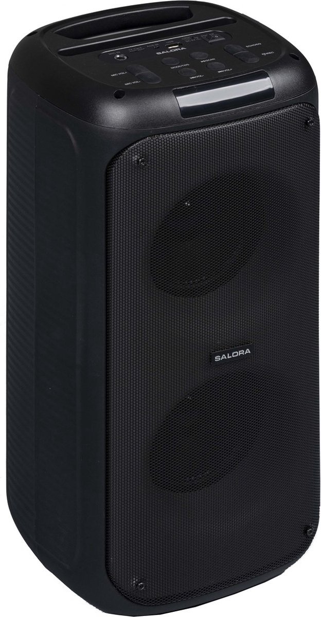 Salora PARTYBOX220 - Party Speaker - Box - Speaker - Partybox - Zwart — afbeelding 3