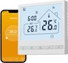 Thermostaat voor CV - Slimme Thermostaat - Touchscreen - WiFi - Mobiel - Wit