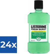 Listerine Mondwater - Fresh Burst/Sterk Gebit 500 ml - Voordeelverpakking 24 stuks