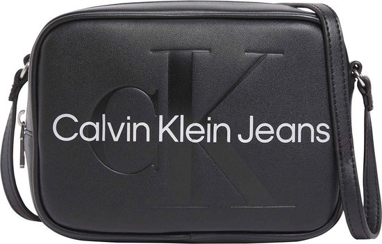 Calvin Klein Sculpted Camera Bag dames schoudertas - Zwart - Maat Geen