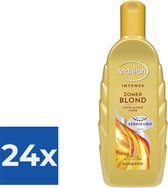 Andrélon Shampoo Zomerblond 300 ml - Voordeelverpakking 24 stuks