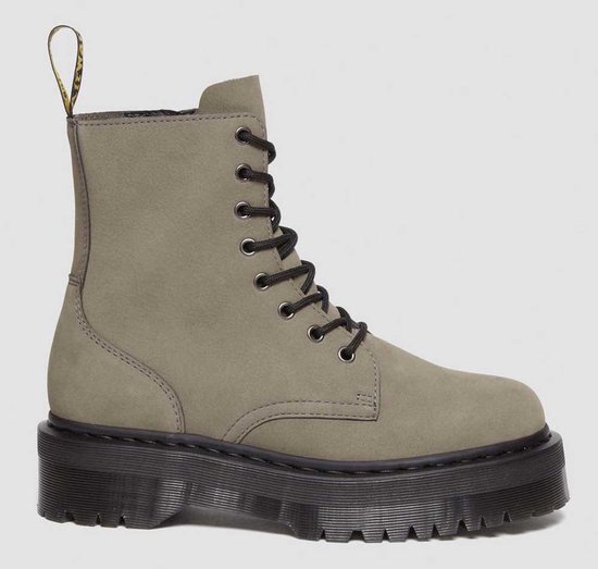 Dr. Martens Jadon Veterboots grijs Nubuck - Maat 36