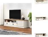 vidaXL VIGO TV-meubel - 156 x 40 x 40 cm - Massief grenenhout met opbergruimte - Kast