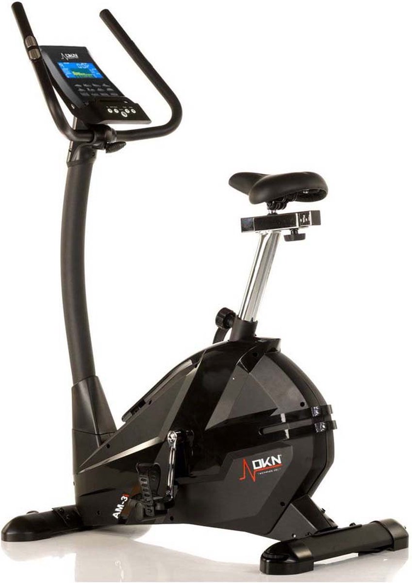 AM-3i hometrainer - Fitnessfiets met ergometer - 12 presets en 3 niveaus - Verstelbaar - Ergonomisch