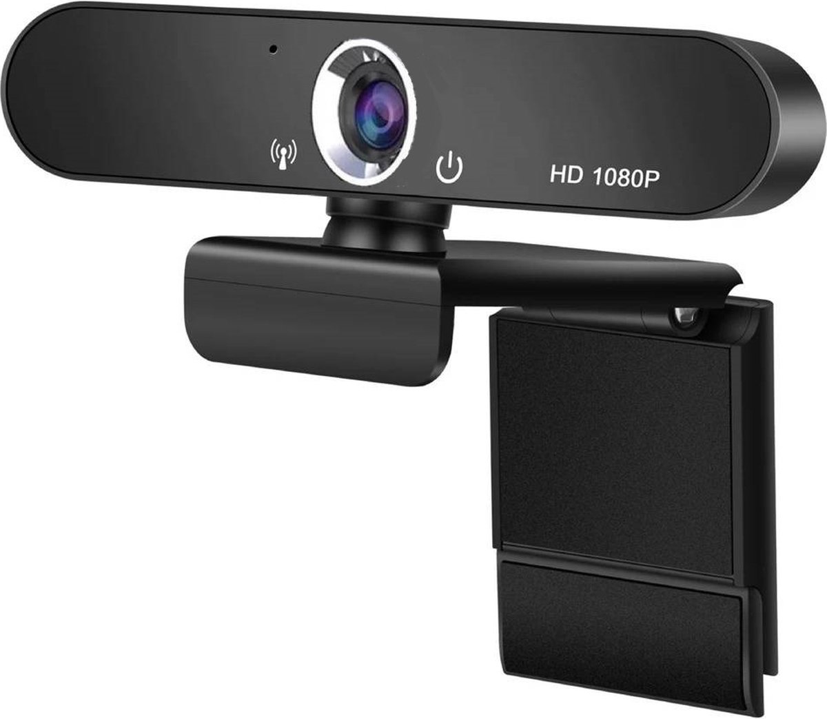 Webcam met microfoon - Volledige 1080P HD PC-webcam Draagbaar - USB Computer Camera - Plug-and-Play-webcam voor online vergaderen Gaming Live streaming Laptop Desktop USB 2.0 Webcamera