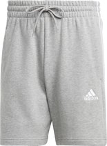 adidas Sportswear Essentials French Terry 3-Stripes Short - Heren - Grijs- XS