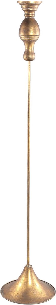 PTMD COLLECTION PTMD Verya Ronde Kandelaar - H115 x Ø22,5 cm - Metaal - Koper