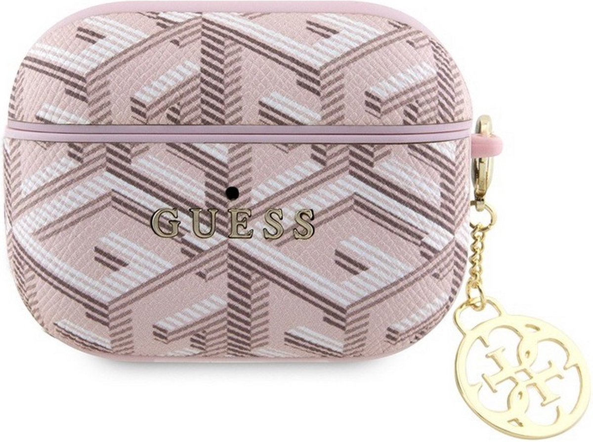 Guess Charm G-Cube Case voor Apple Airpods Pro - Roze