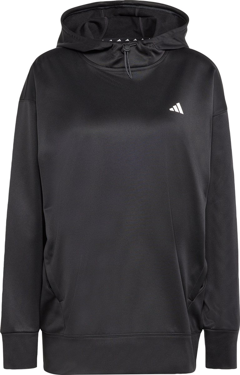 adidas Performance AEROREADY Game and Go Fleece Hoodie Dames Zwart