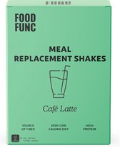 Foodfunc | Meal Replacement Shake | Cafe Latte | 7 x 32,5 gram | No Junk Just Func