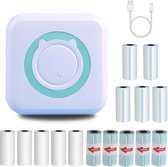Mini Imprimante Thermique Portable Bluetooth - Sans Encre, Avec Papier Adhésif, Pour Téléphone IOS/Android