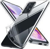 Smartphonica Samsung Galaxy A23 transparant siliconen hoesje doorzichtig / Back Cover geschikt voor Samsung Galaxy A23
