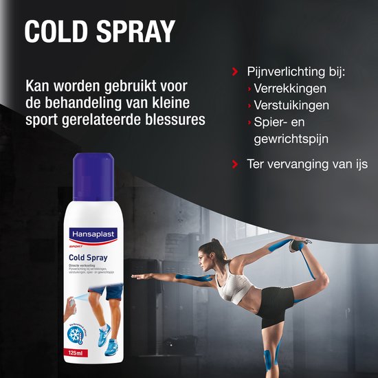 Hansaplast Sport Cold Spray Koelspray 125 ml bol