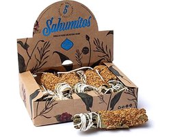 Sagrada Madre Sahumitos Smudge Palo Santo Per 5 In Displaydoos - 18x4x12cm - 18x4x12cm