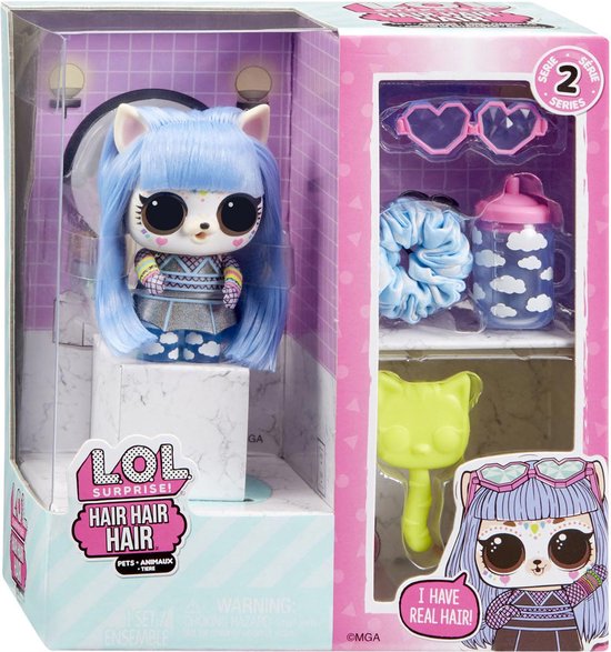 L.O.L. Surprise! Hair Hair Hair diertje - Pop