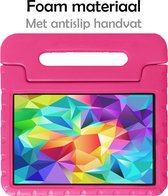 Hoes Geschikt voor Samsung Galaxy Tab A 10.1 2019 Hoes Kinder Hoesje Kids Case Shockproof Cover - Hoesje Geschikt voor Samsung Tab A 10.1 2019 Hoesje Kidscase - Roze