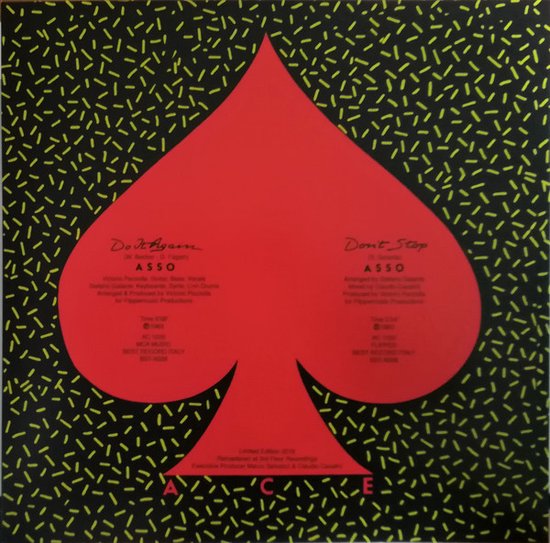 Asso – Do It Again / Don't Stop 12"reissue 2021