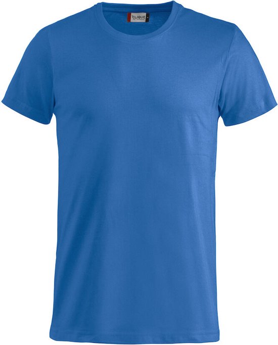 Clique 2 Pack Basic Fashion-T Modieus T-shirt kleur Kobalt maat XXL
